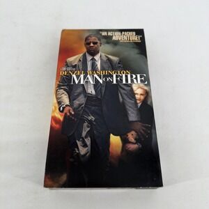 Man on Fire (VHS, 2006) Denzel Washington